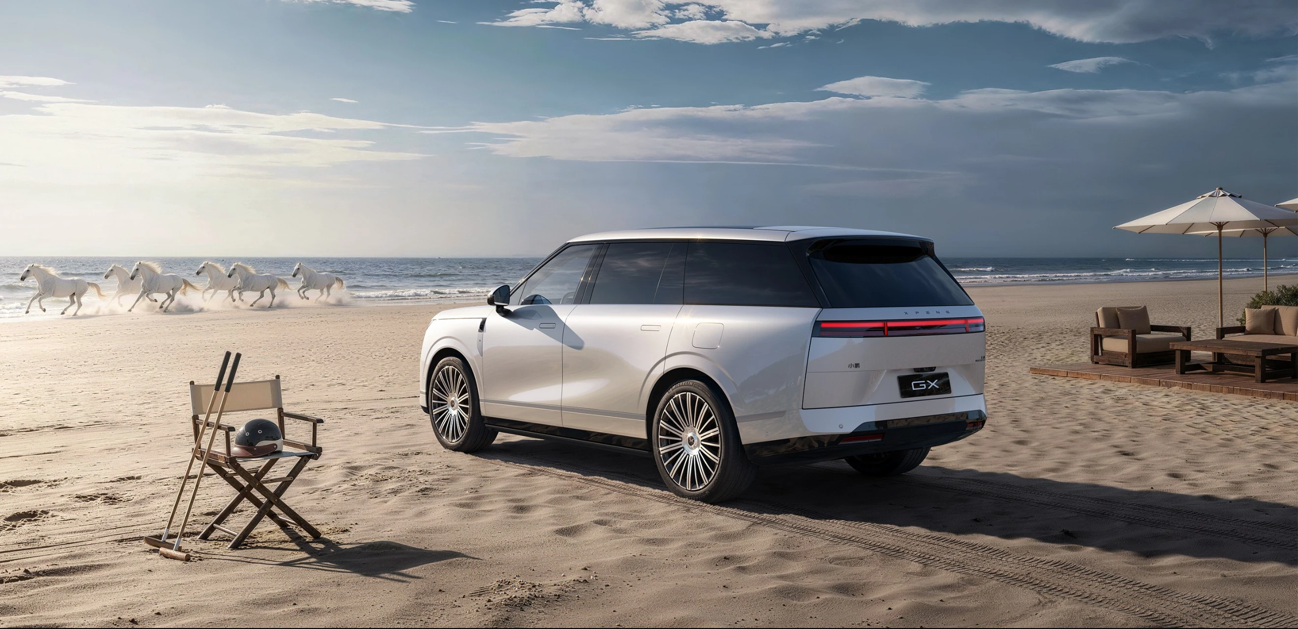 XPENG GX 91.9 kWh RWD exterior view