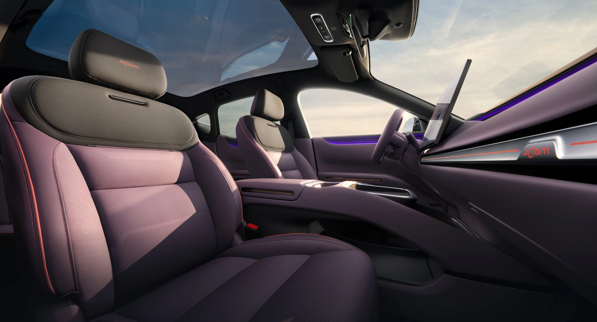 XPENG L03 58.3 kWh RWD frontseats view