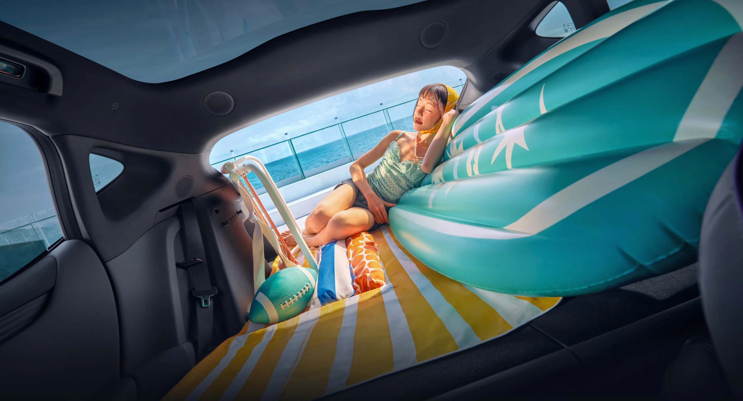 XPENG L03 71.2 kWh AWD Performance trunk view