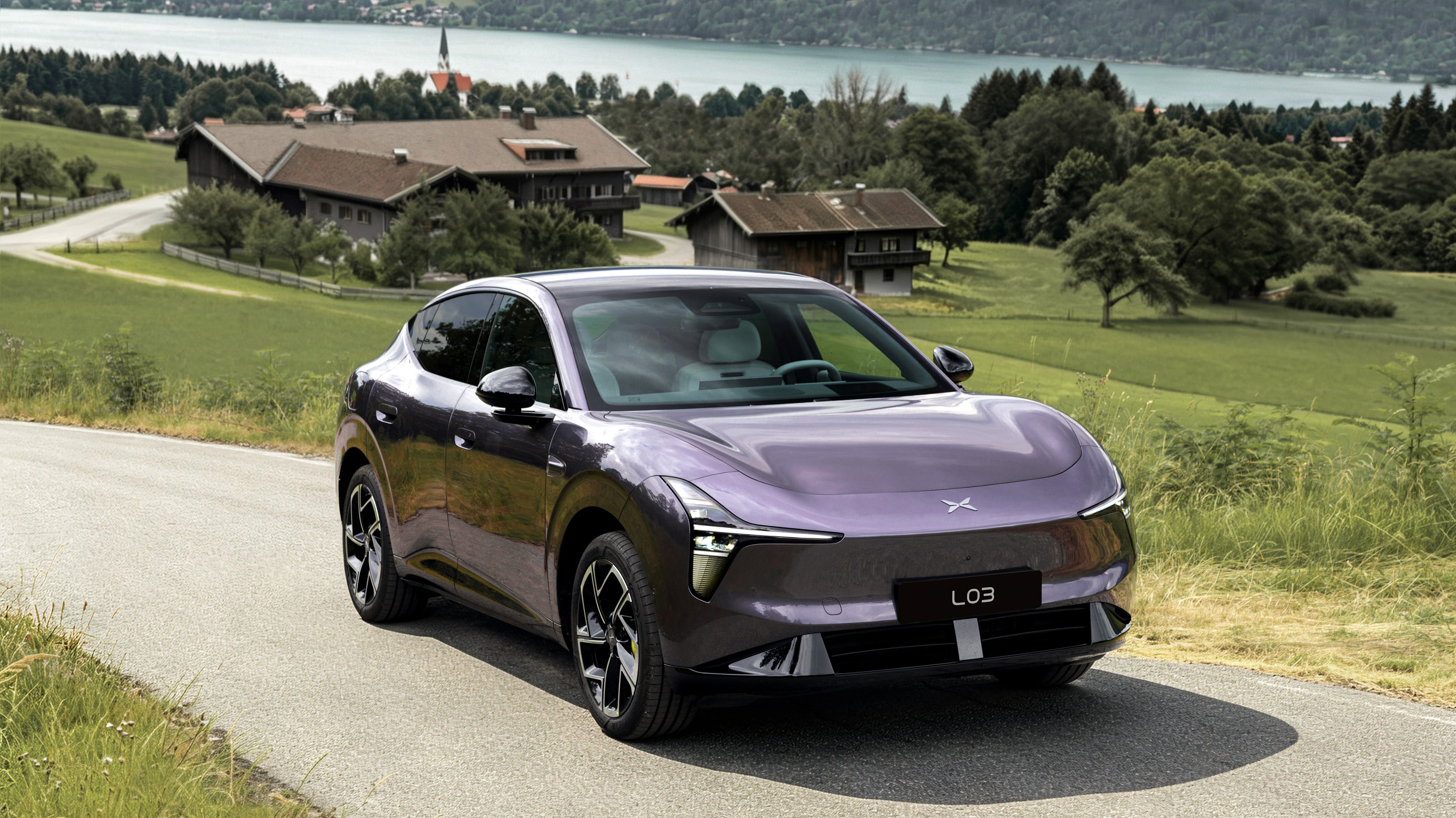 XPENG L03 71.2 kWh RWD exterior view