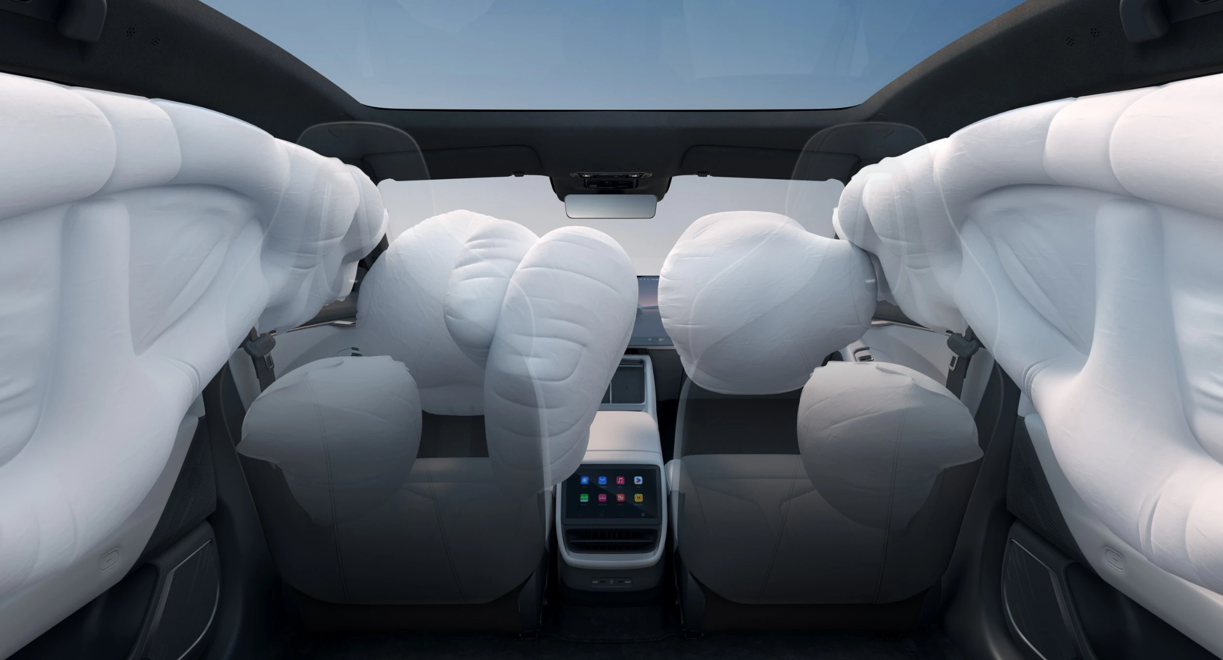 XPENG P7 702 Max safety view