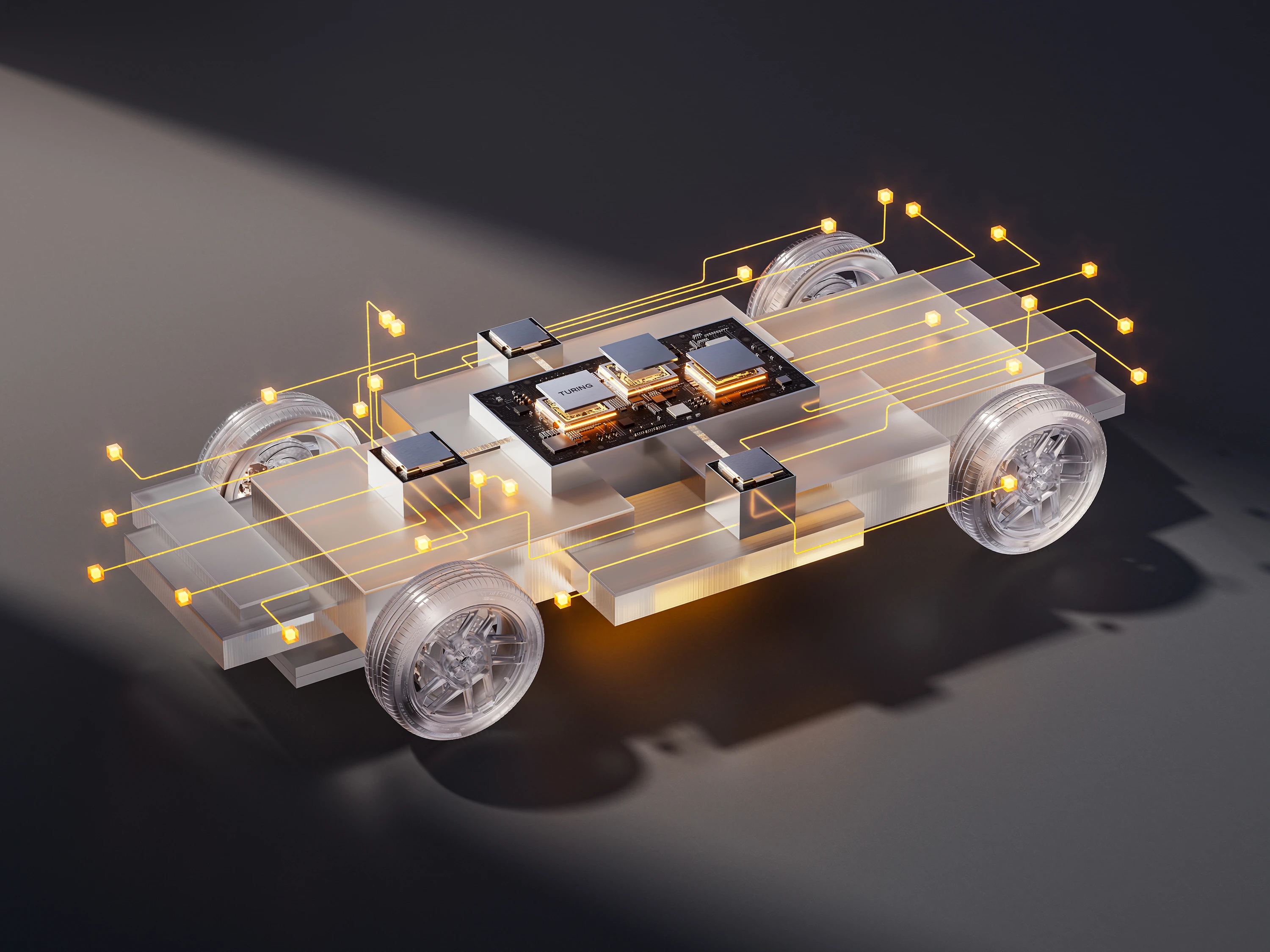 XPENG P7+ 74.9 kWh AWD Performance technology view