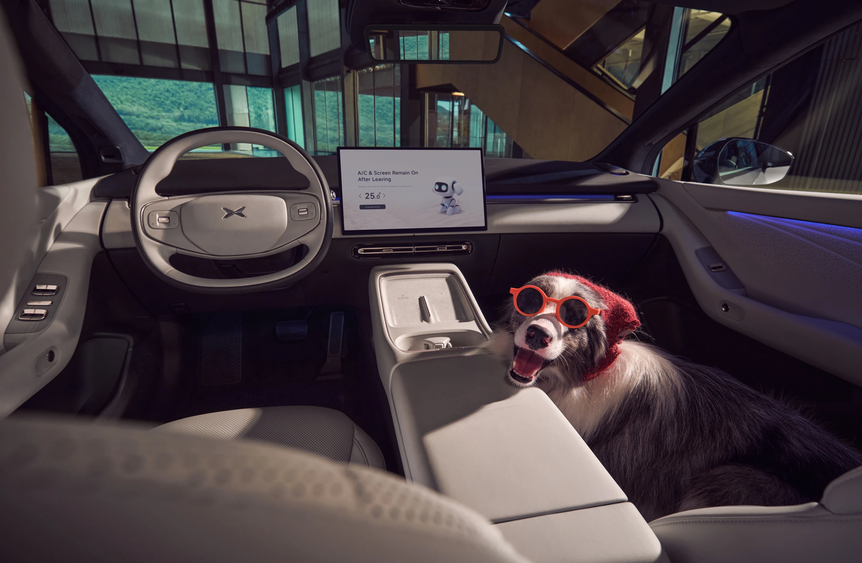 XPENG P7+ 74.9 kWh AWD Performance interior view