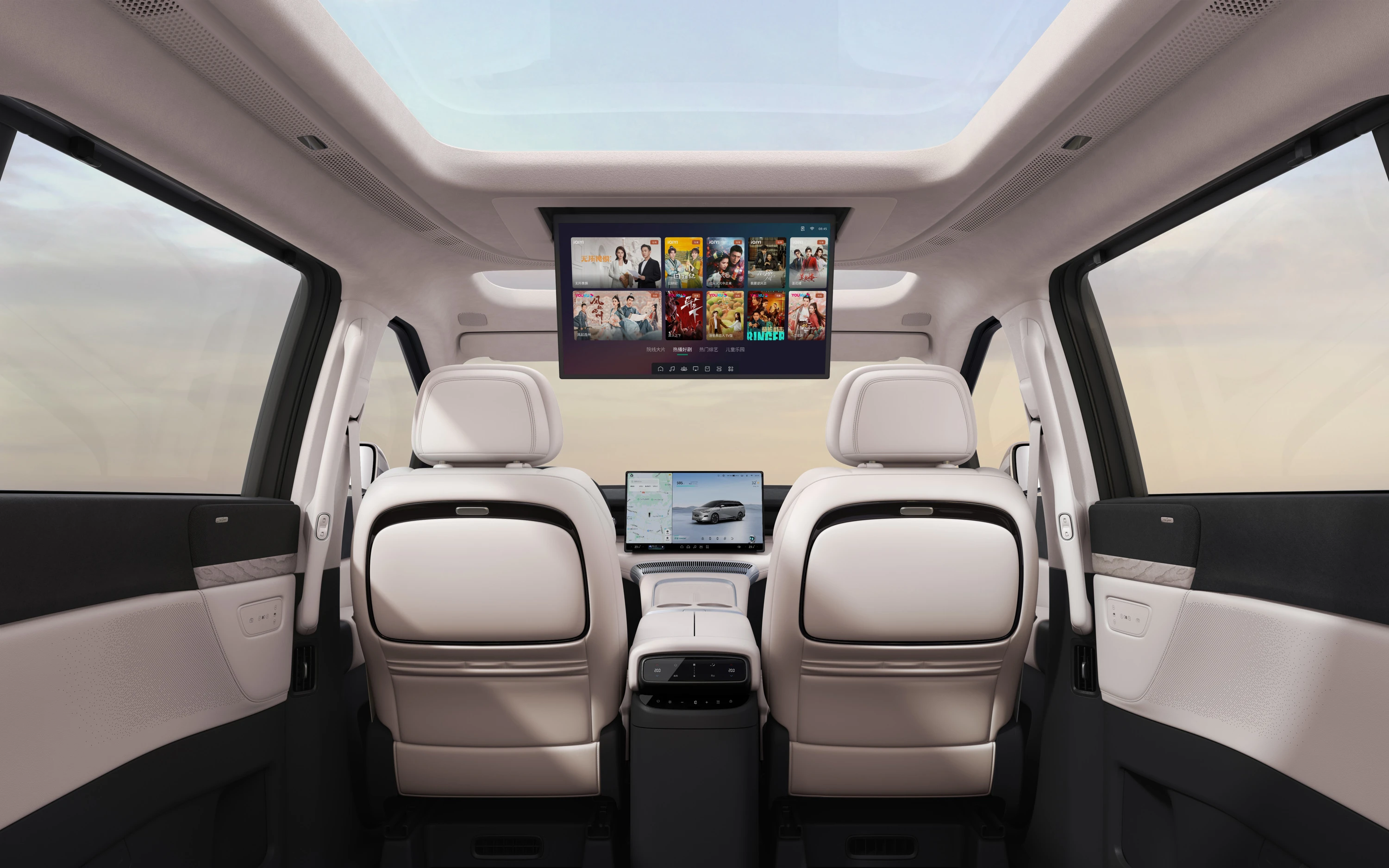 XPENG X9 FWD Long Range interior view