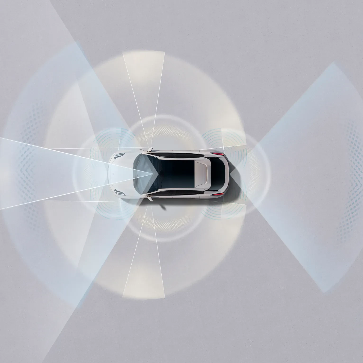 Zeekr 001 Max 103 kWh RWD sensors view
