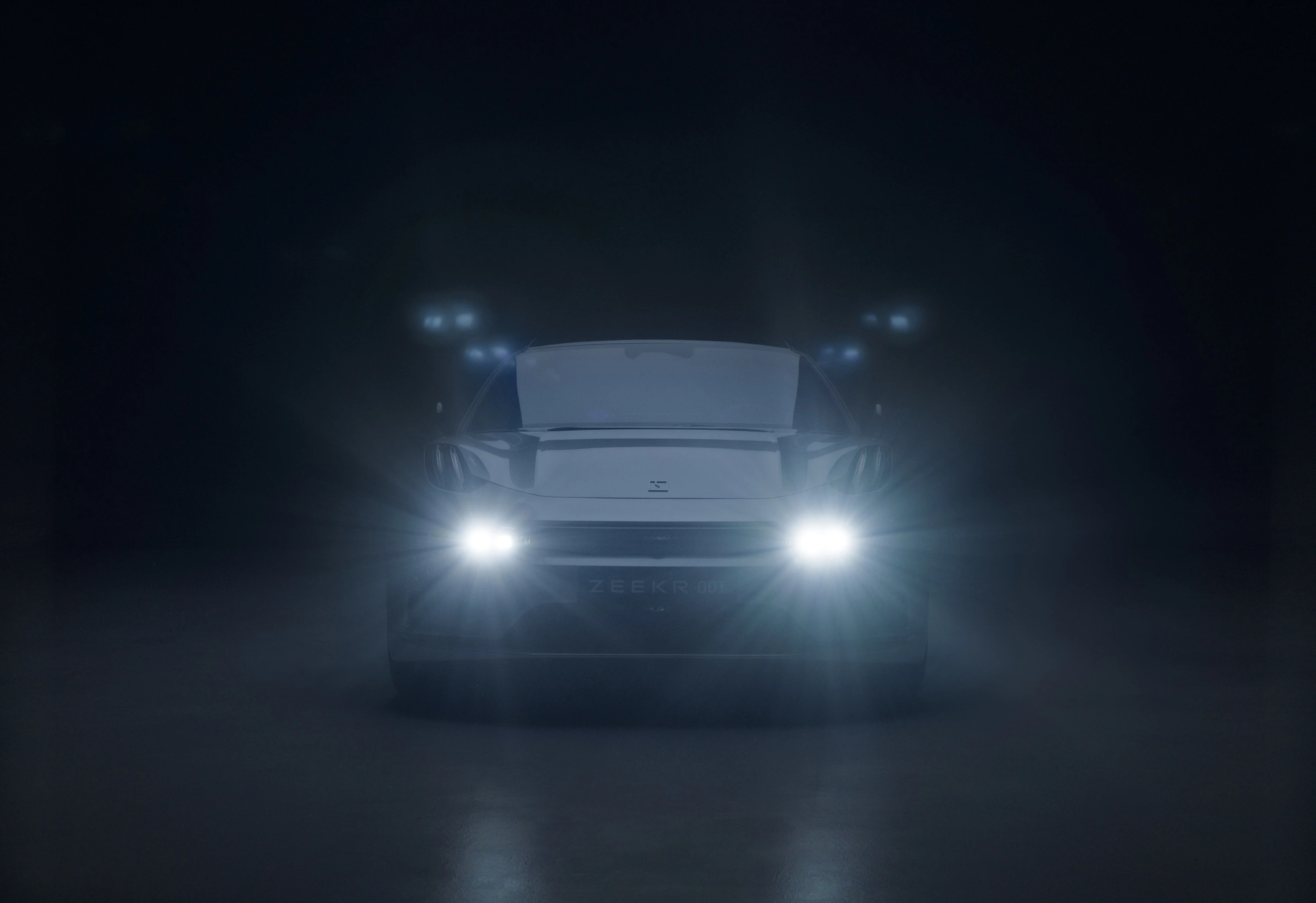 Zeekr 001 Performance AWD headlights view