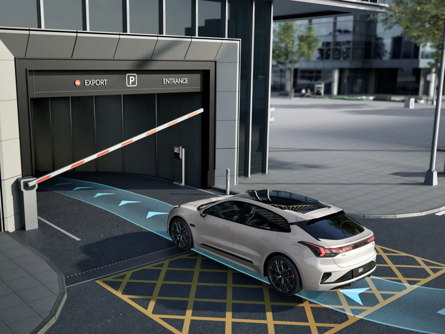 Zeekr 001 Ultra+ 103 kWh AWD technology view
