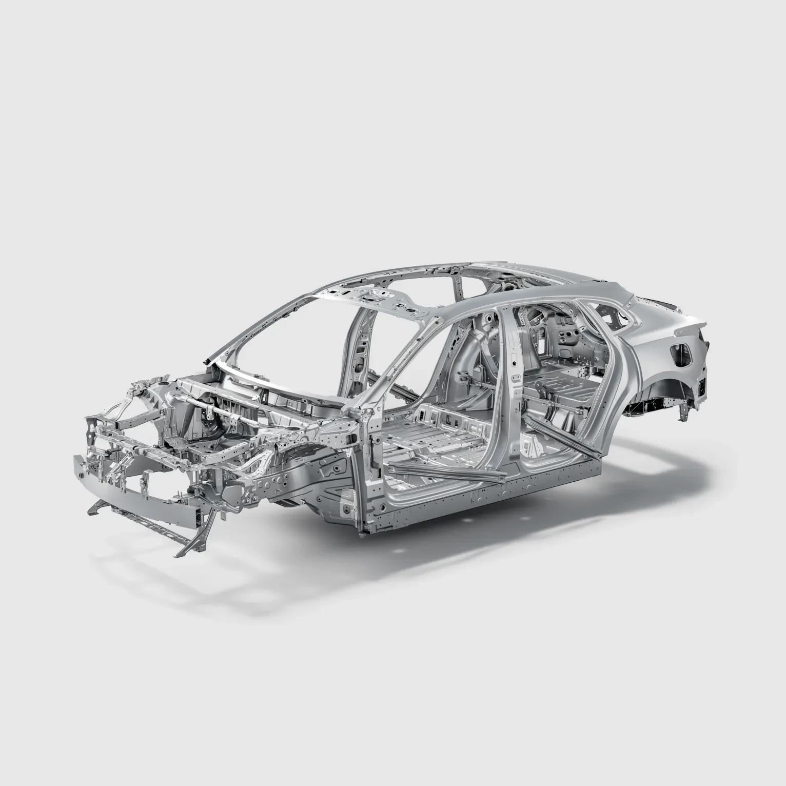 Zeekr 001 Ultra+ 103 kWh AWD chassis view