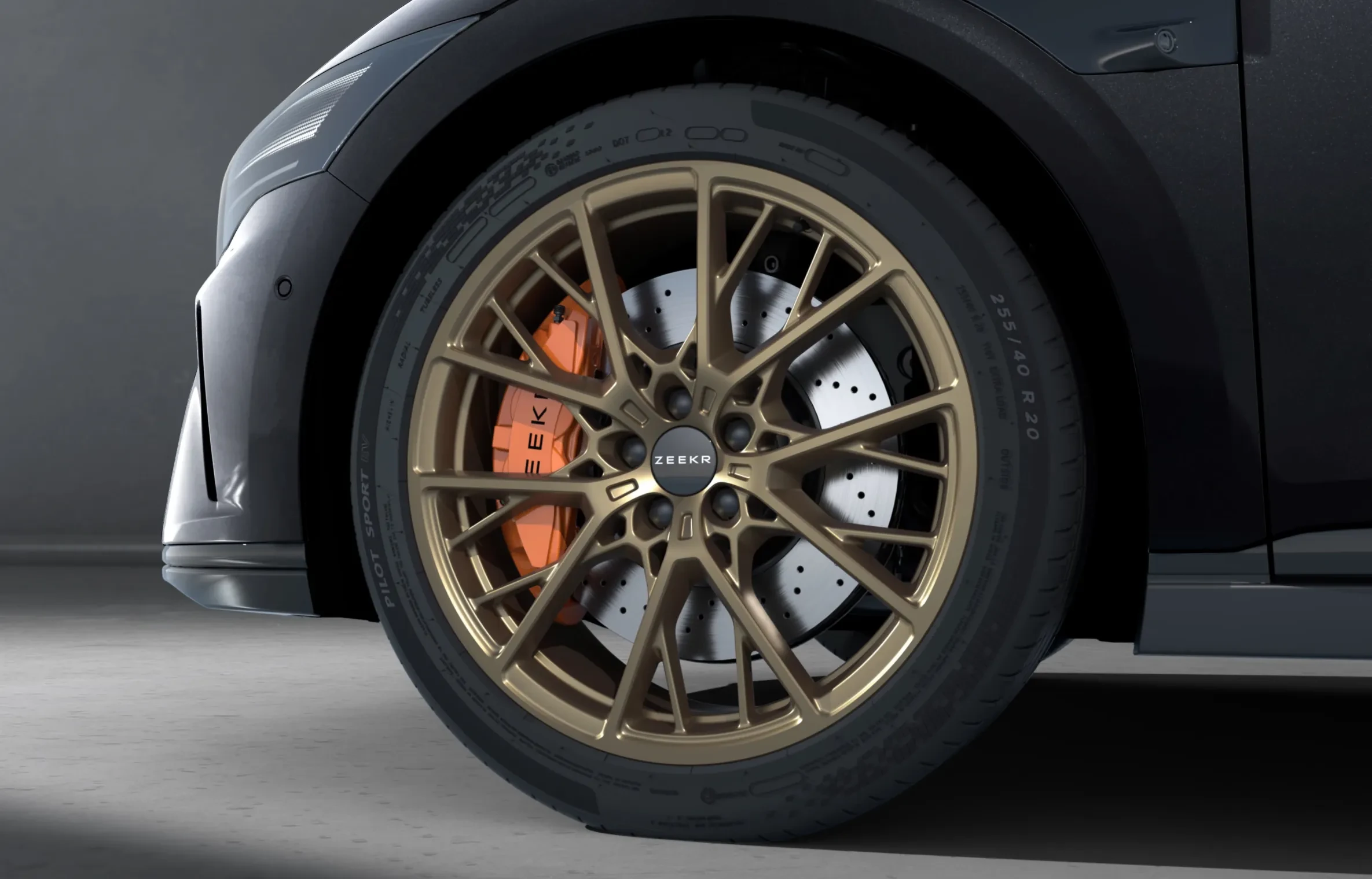 Zeekr 007 103 kWh RWD Max wheels view