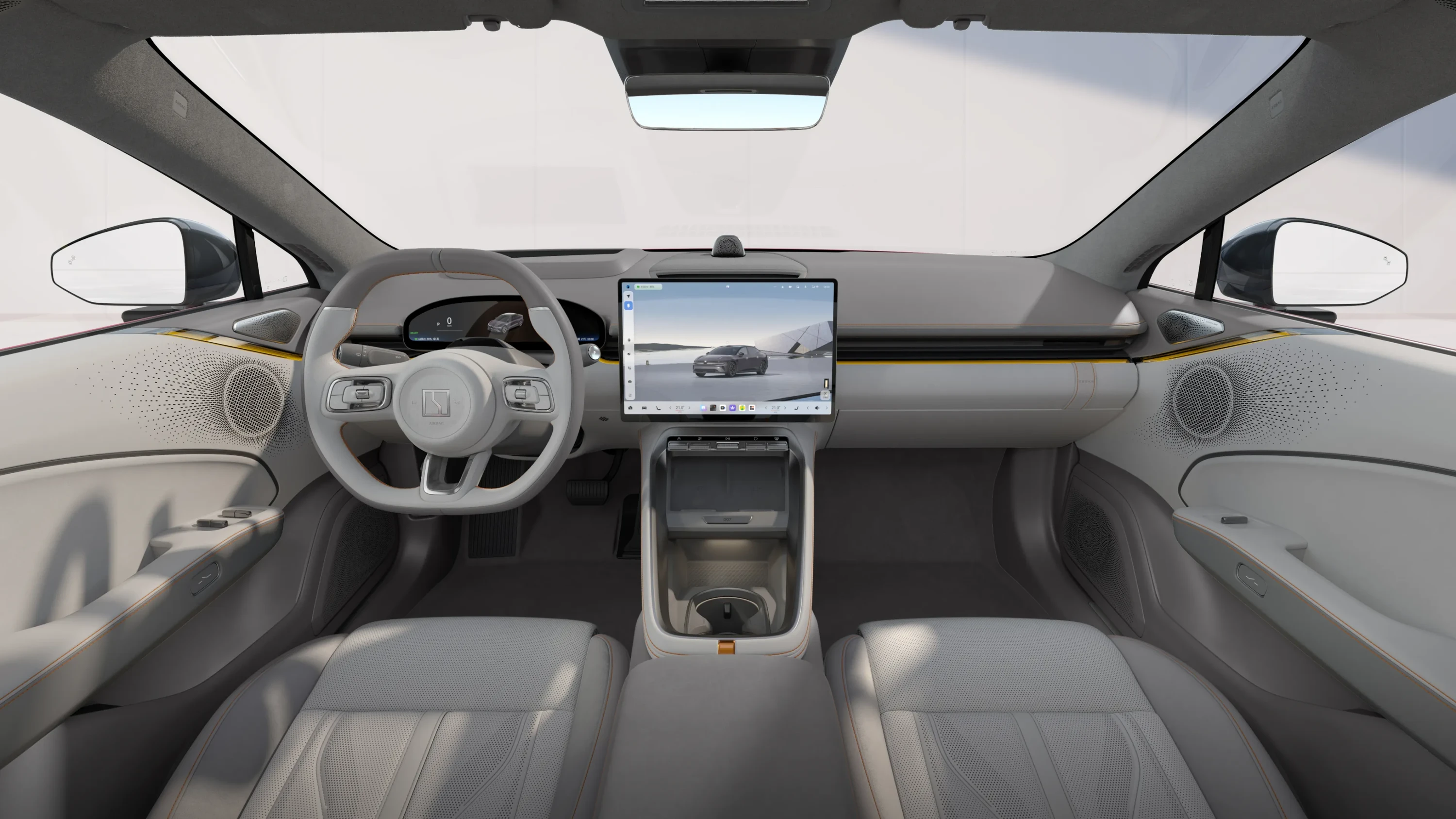 Zeekr 007 103 kWh RWD Max interior view