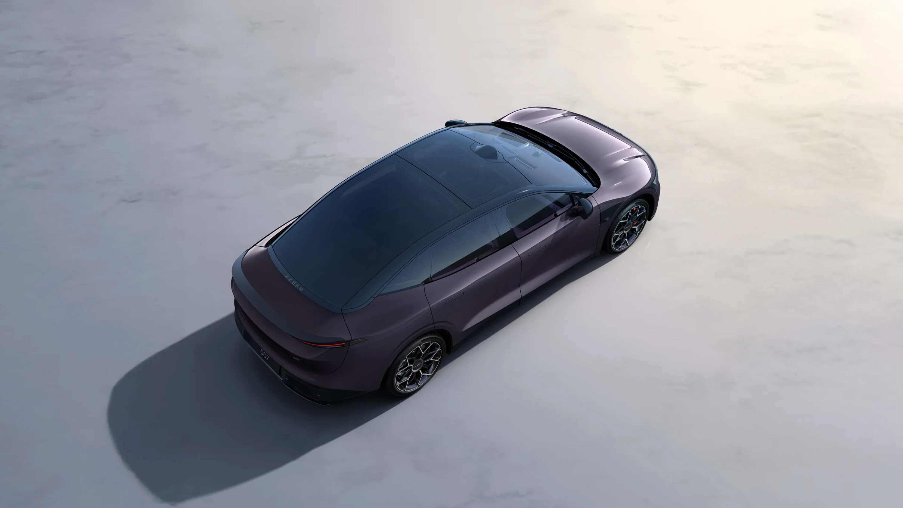 Zeekr 007 103 kWh RWD Max exterior view