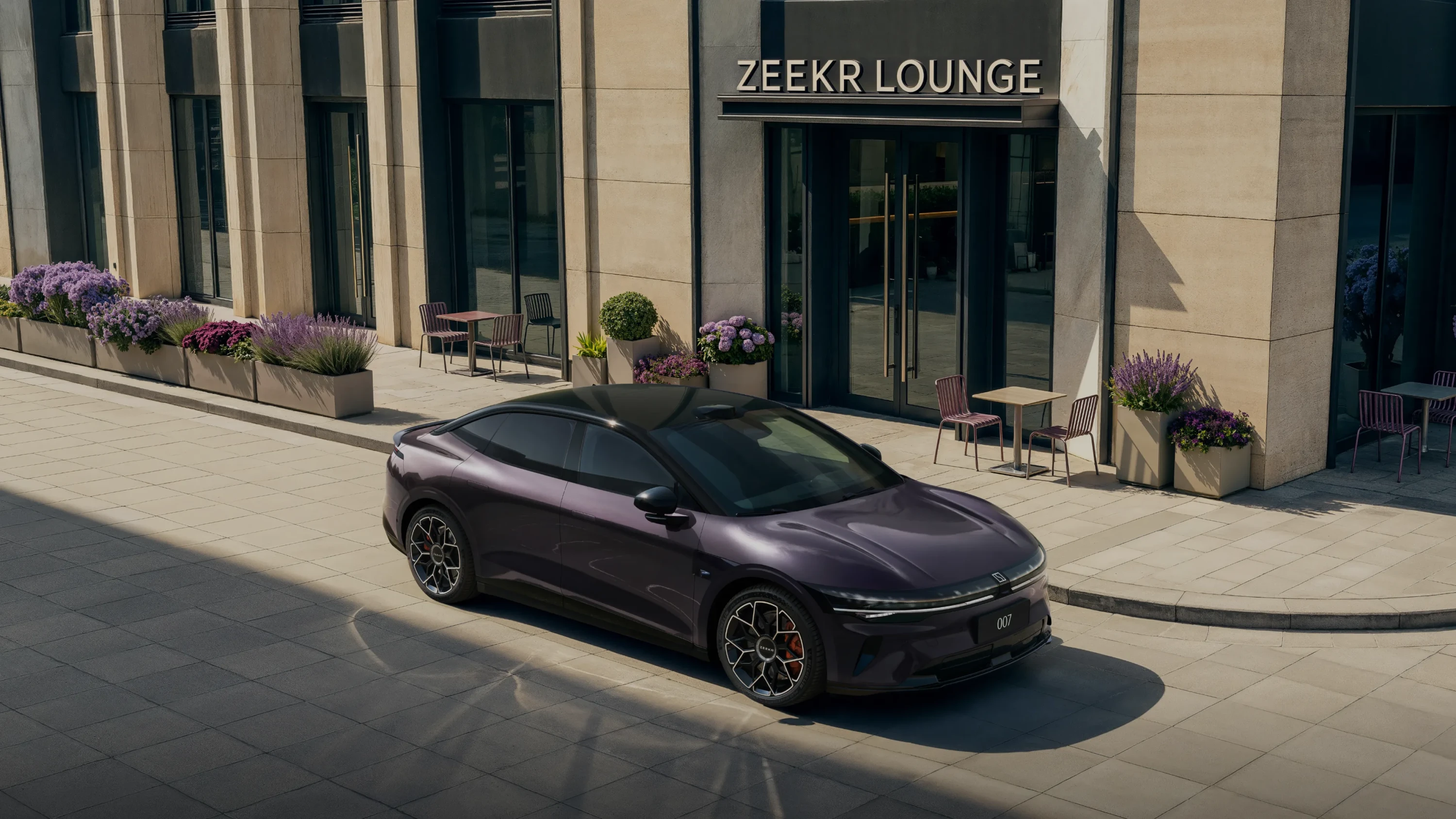 Zeekr 007 103 kWh RWD Max exterior view