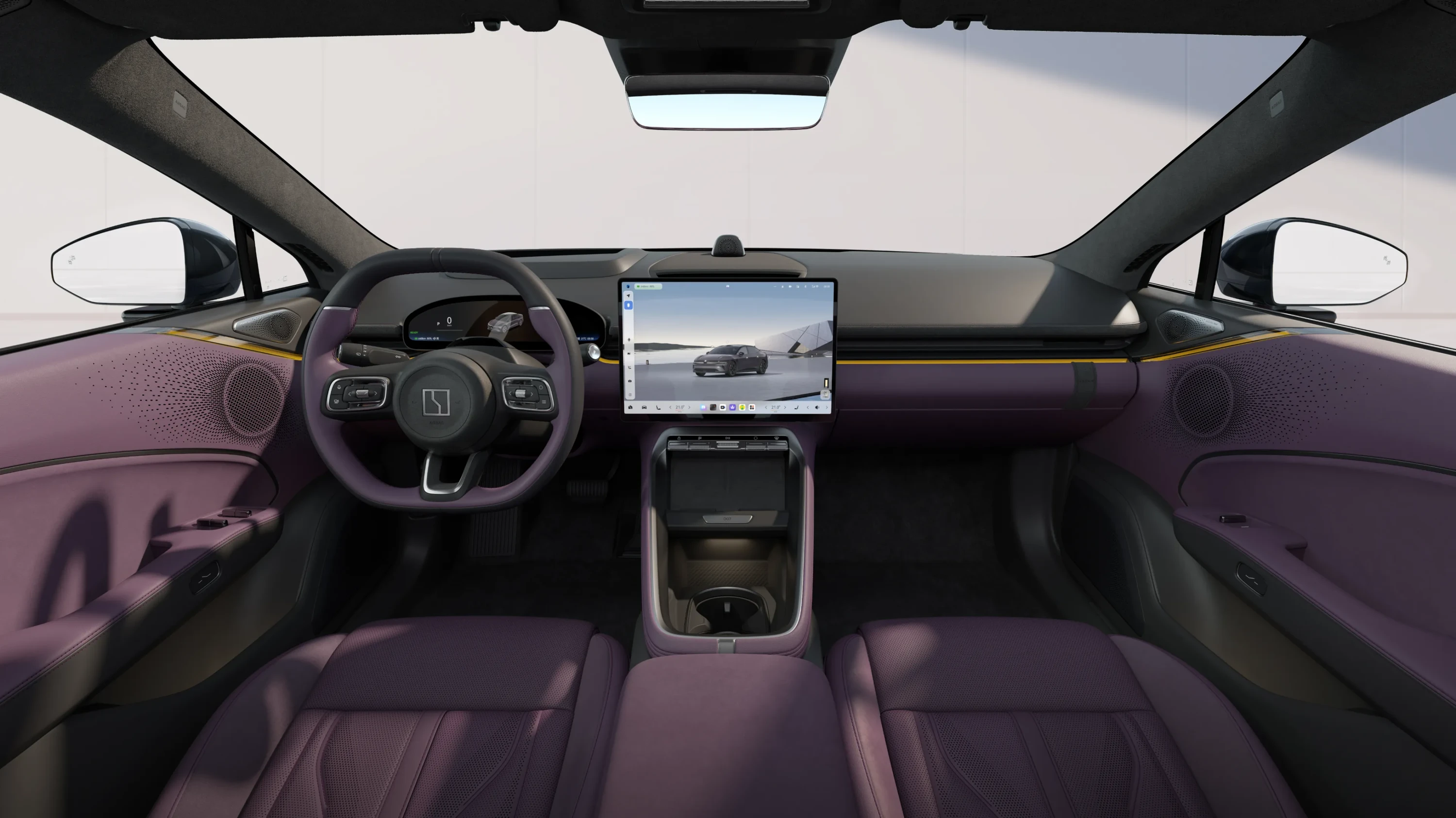Zeekr 007 75 kWh RWD Max interior view