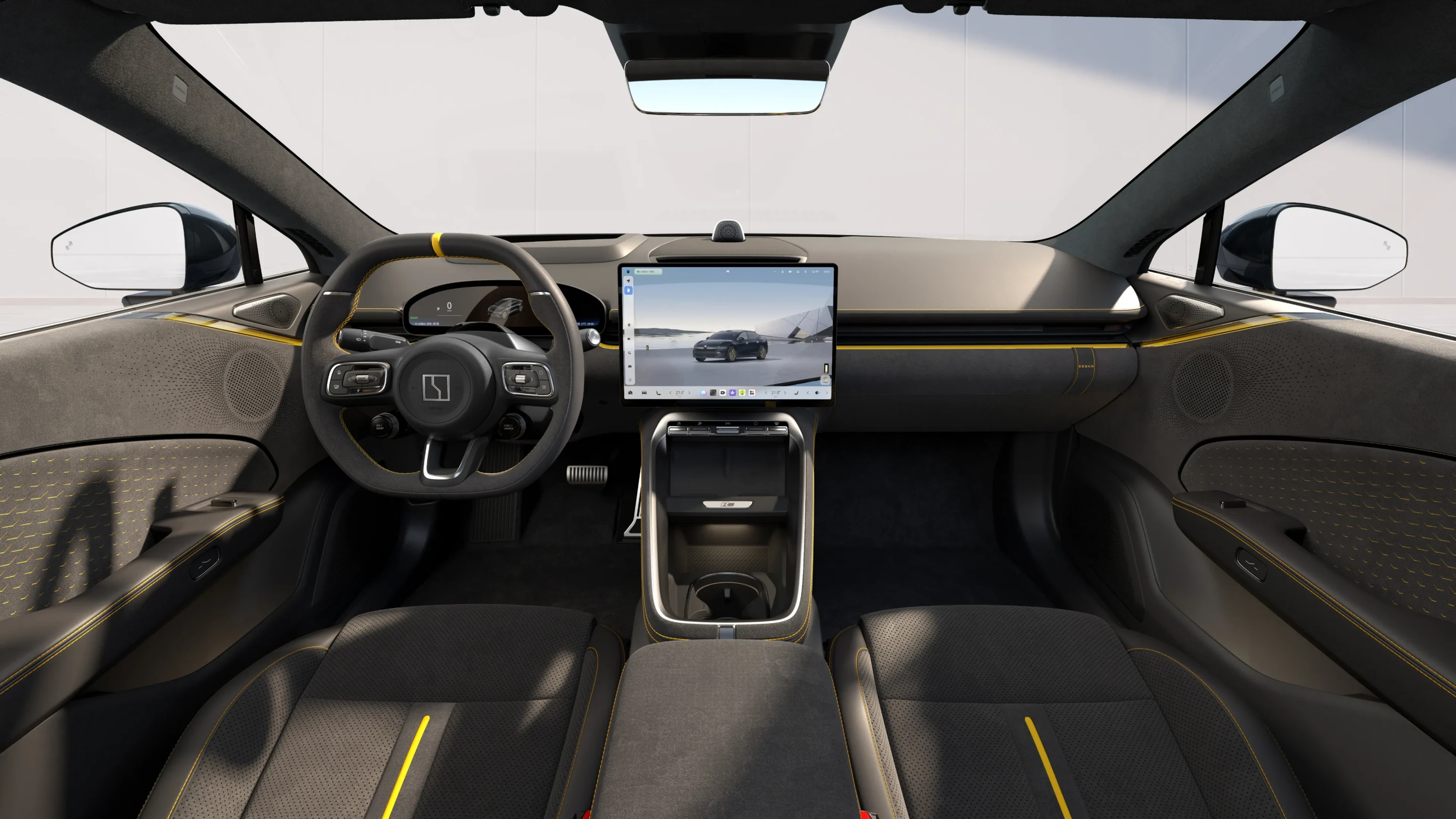 Zeekr 007 75 kWh RWD Max interior view