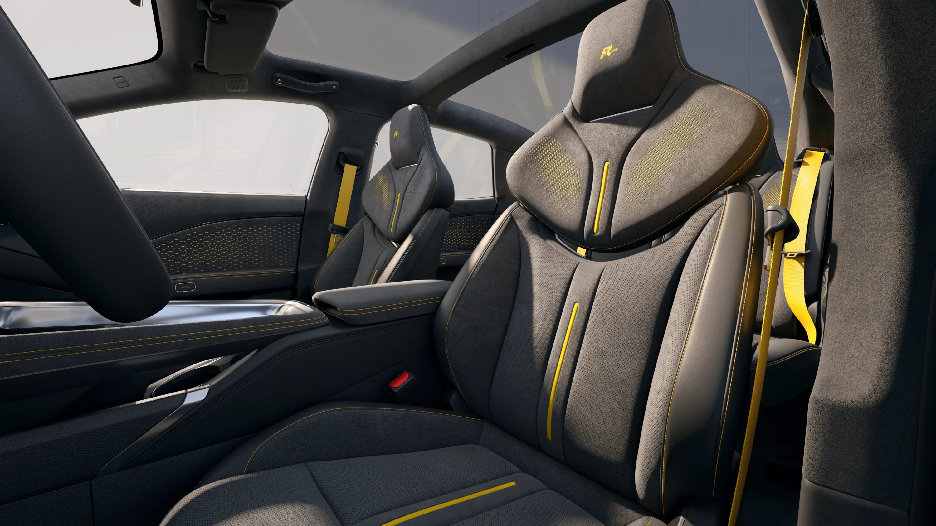 Zeekr 007 75 kWh RWD Max frontseats view