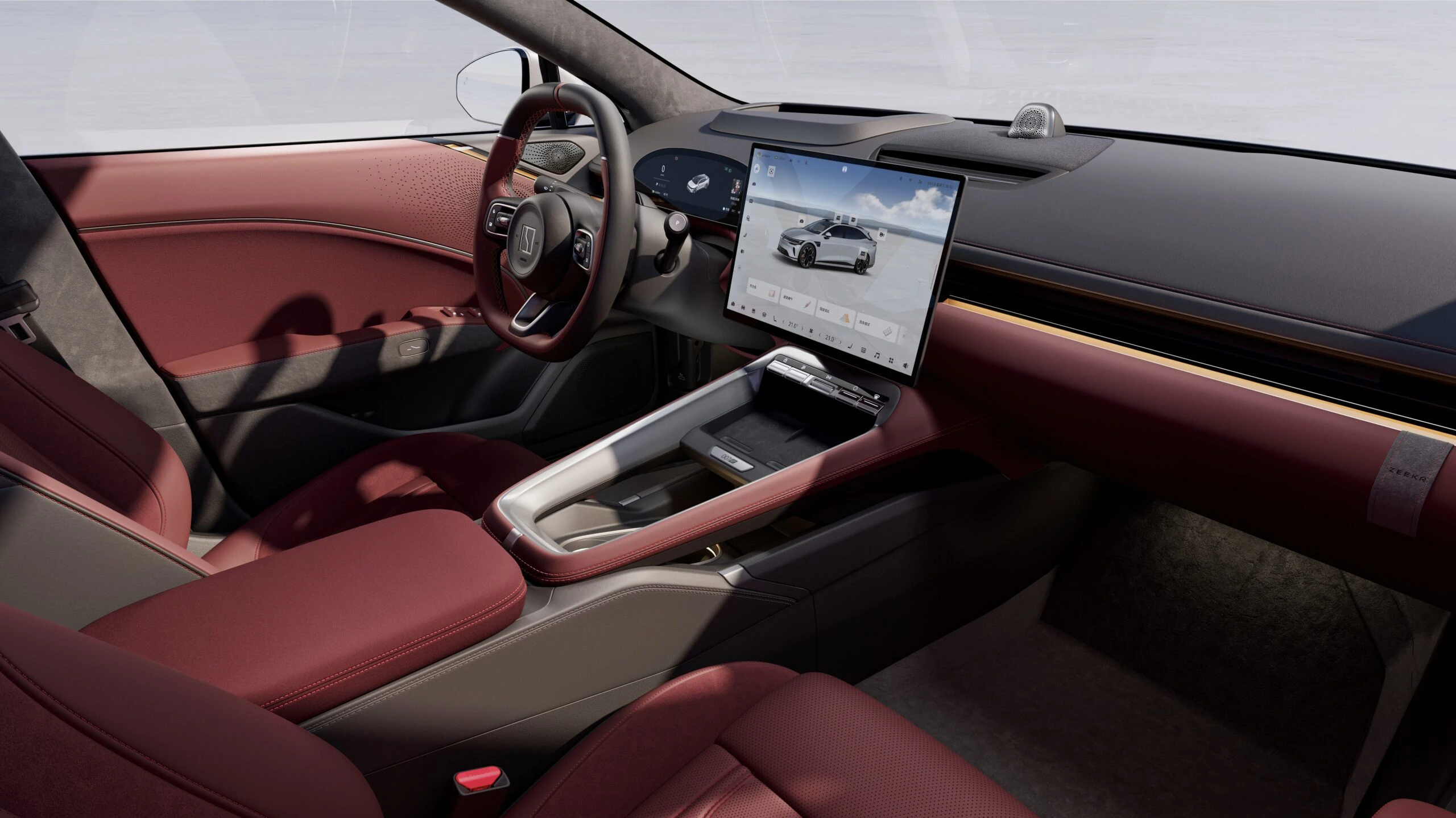 Zeekr 007GT 75 kWh RWD interior view