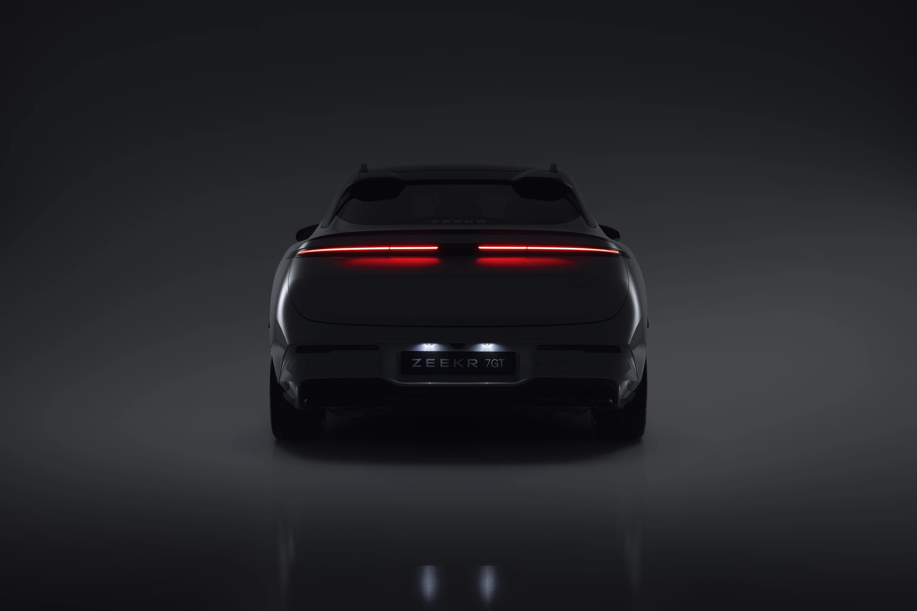Zeekr 7GT Privilege AWD taillights view