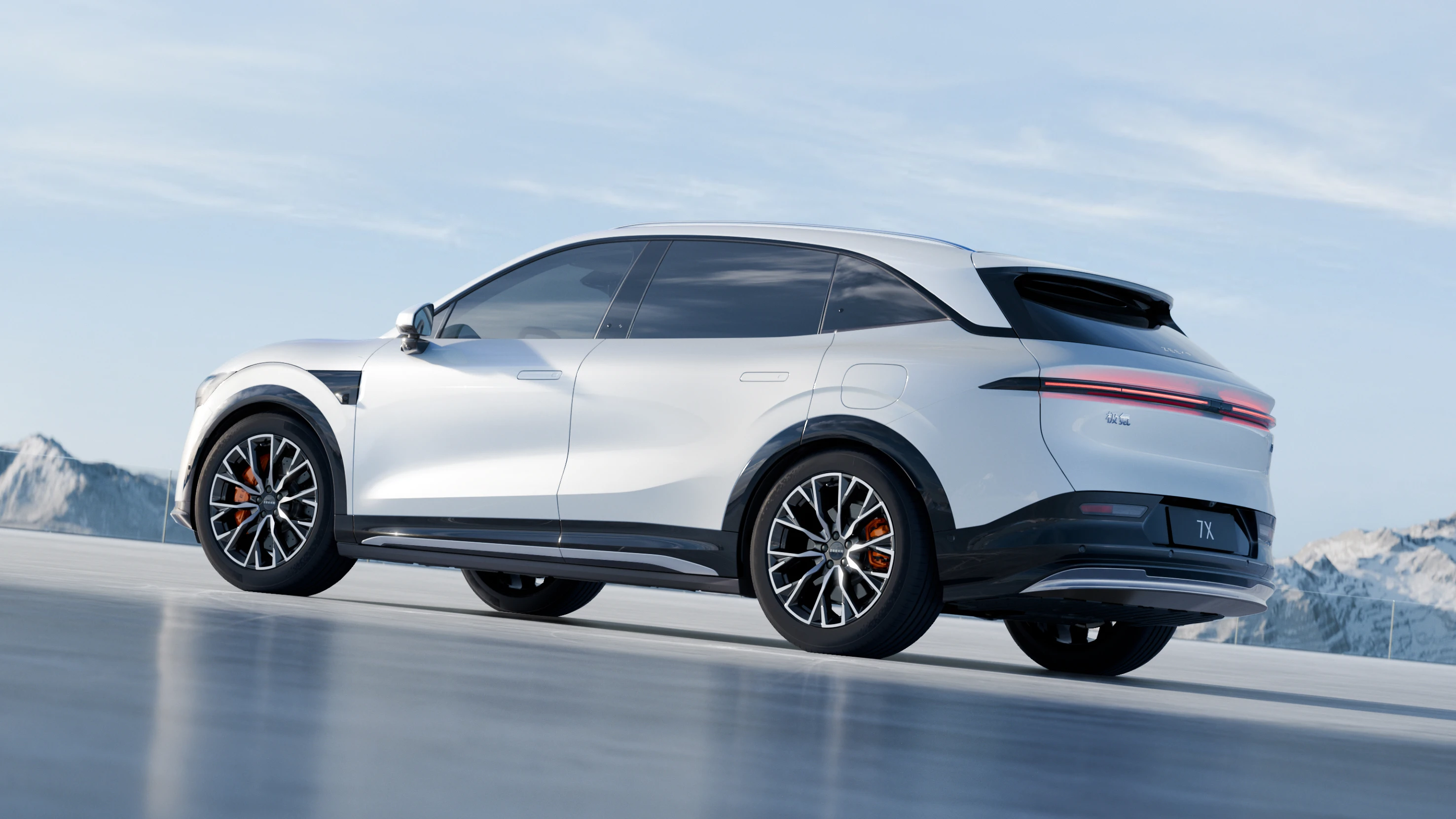 Zeekr 7X Long Range AWD exterior view