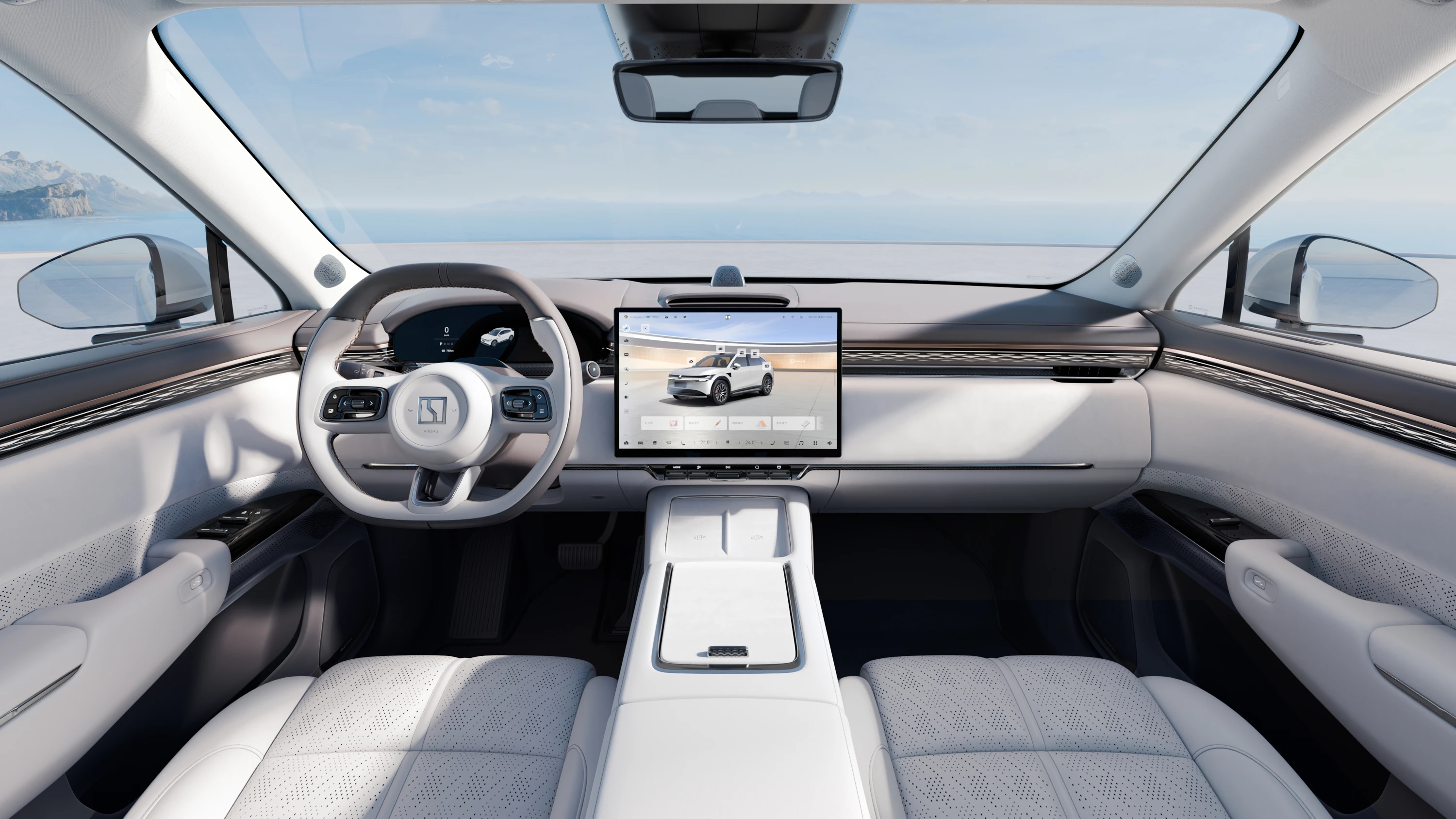 Zeekr 7X Long Range AWD interior view