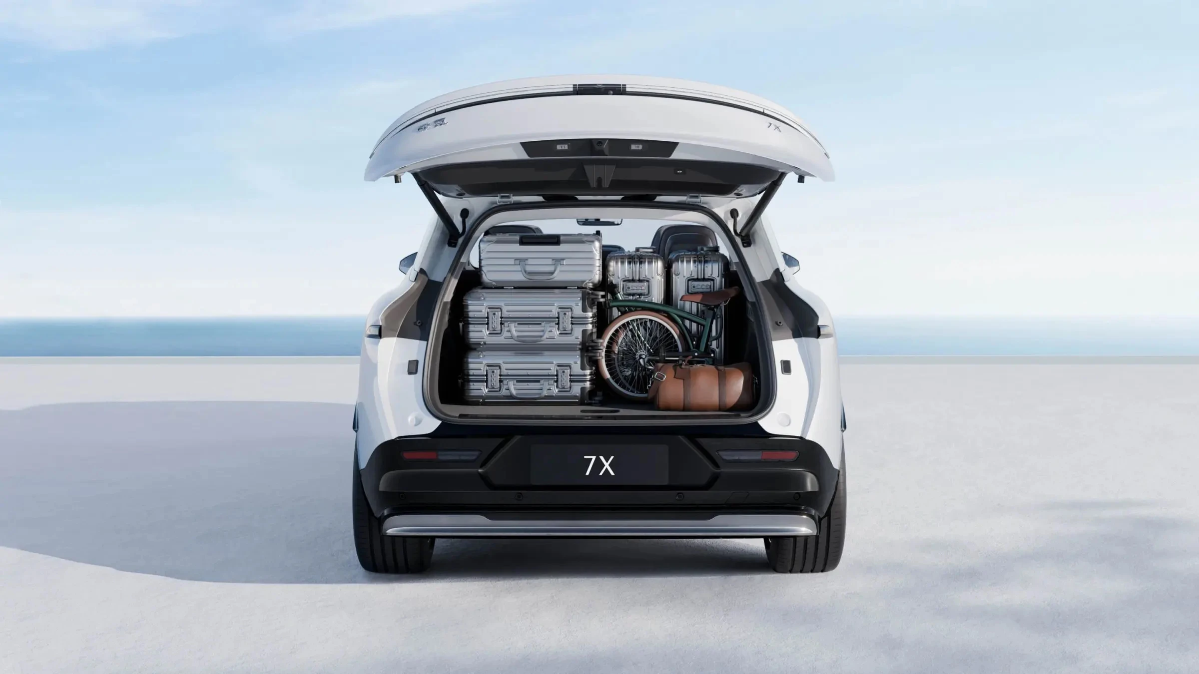 Zeekr 7X Long Range AWD trunk view