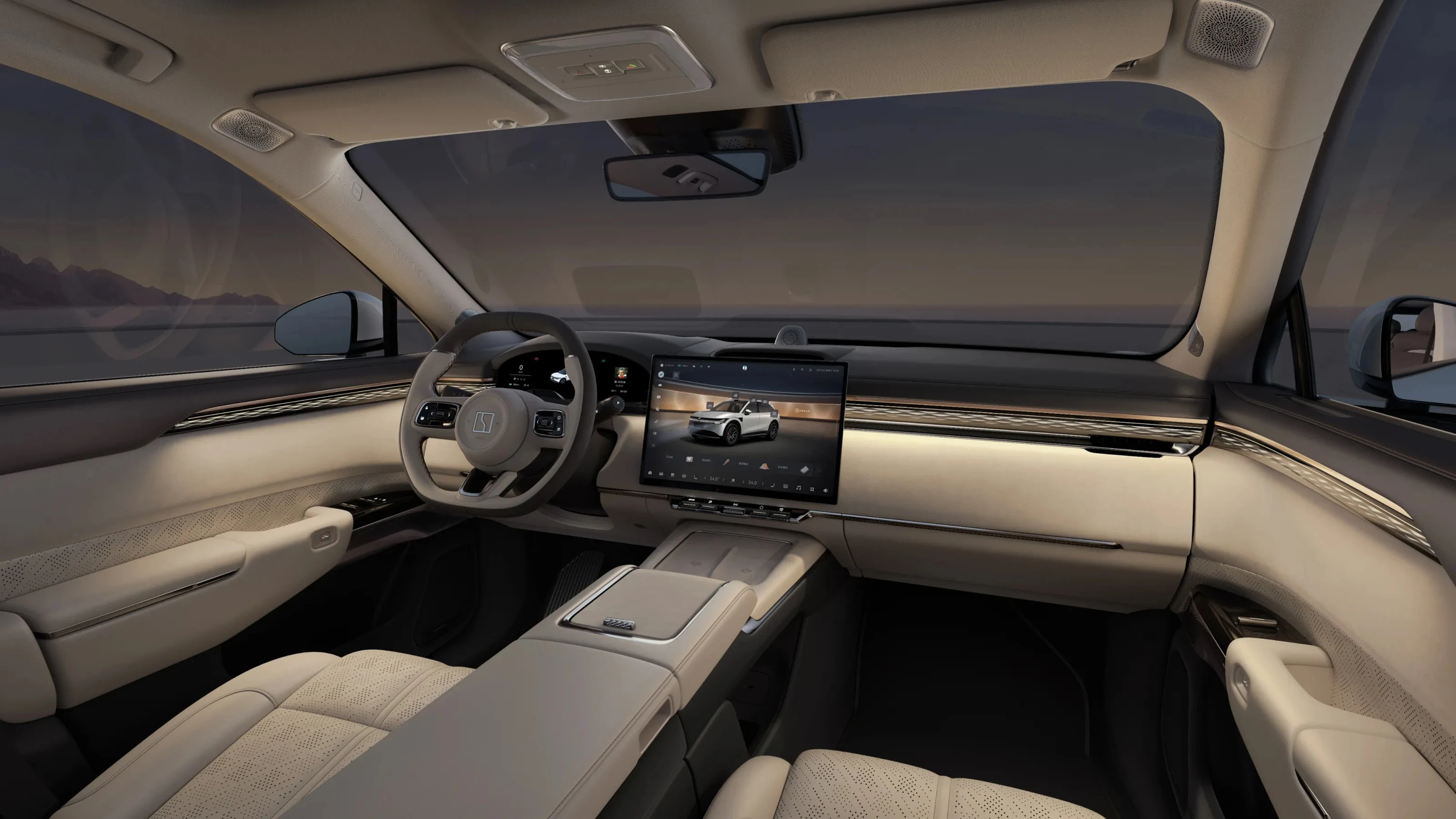 Zeekr 7X Long Range RWD interior view