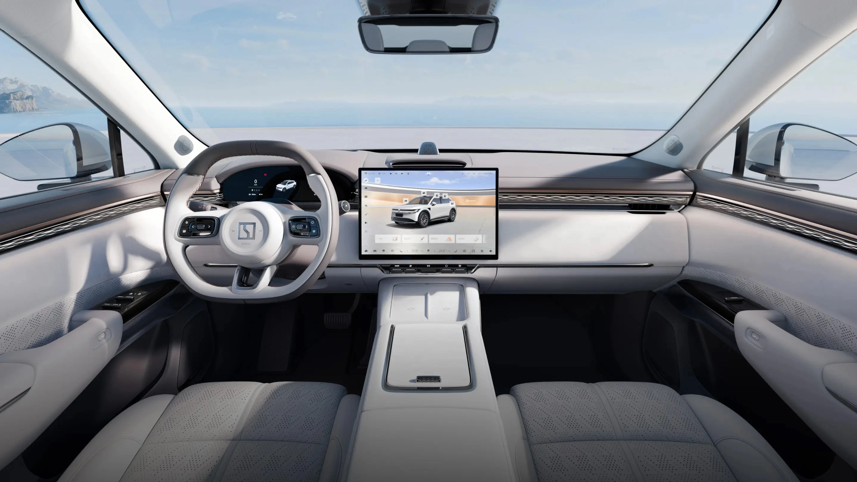 Zeekr 7X Standard Range RWD interior view