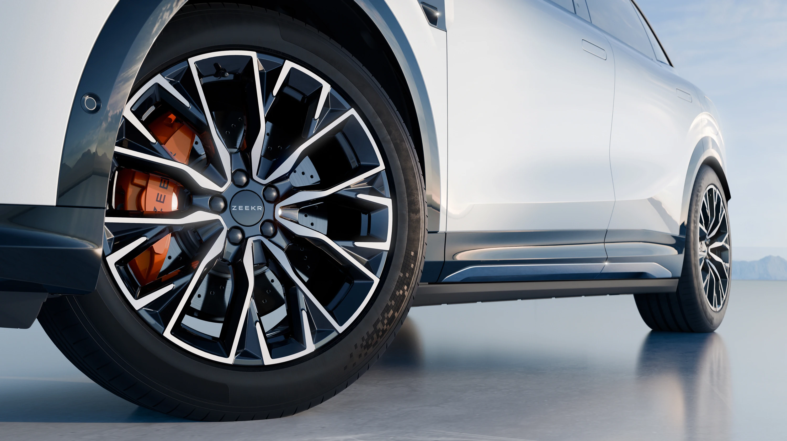 Zeekr 7X Standard Range RWD wheels view