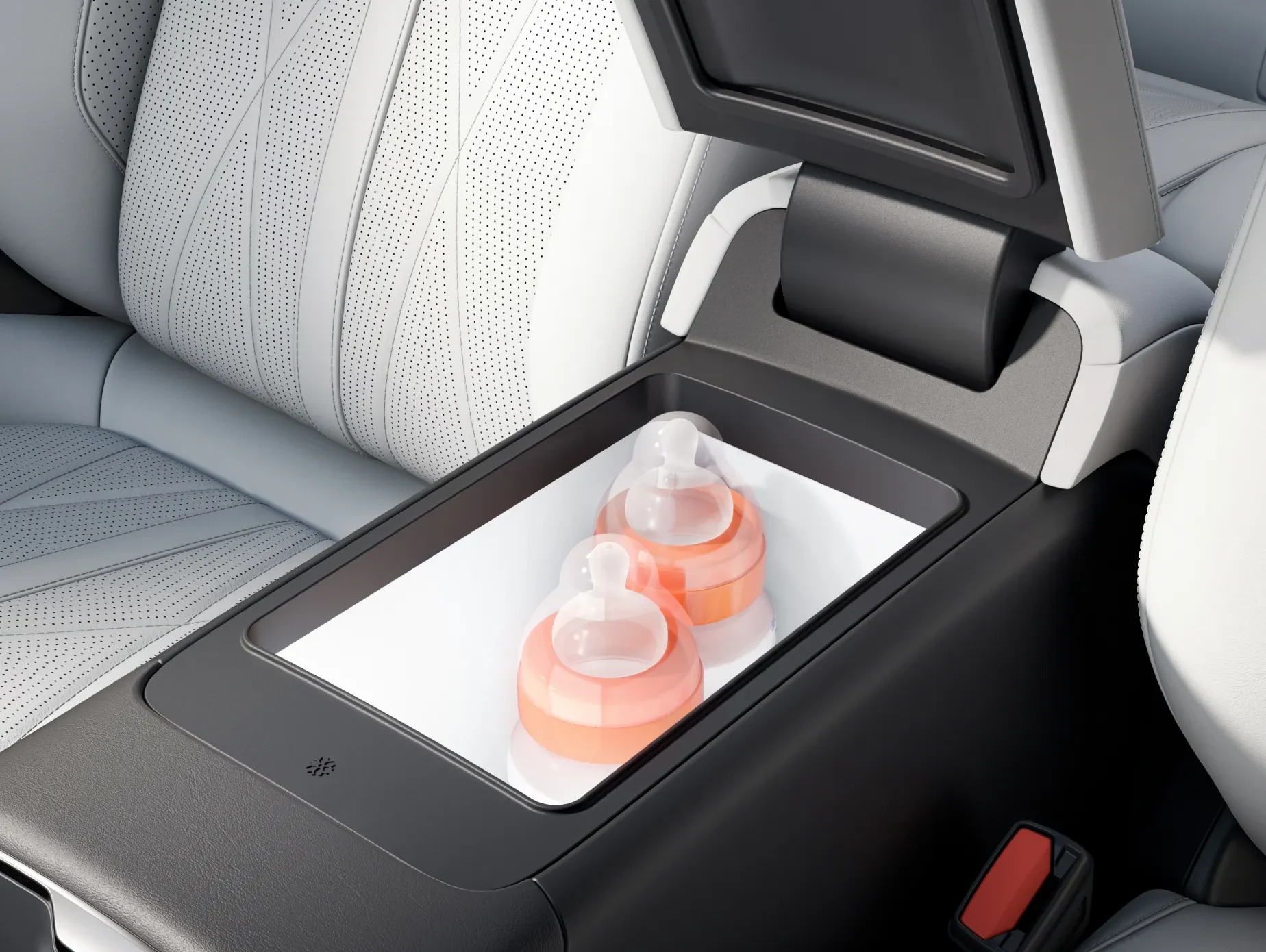 Zeekr X AWD interiorstorage view