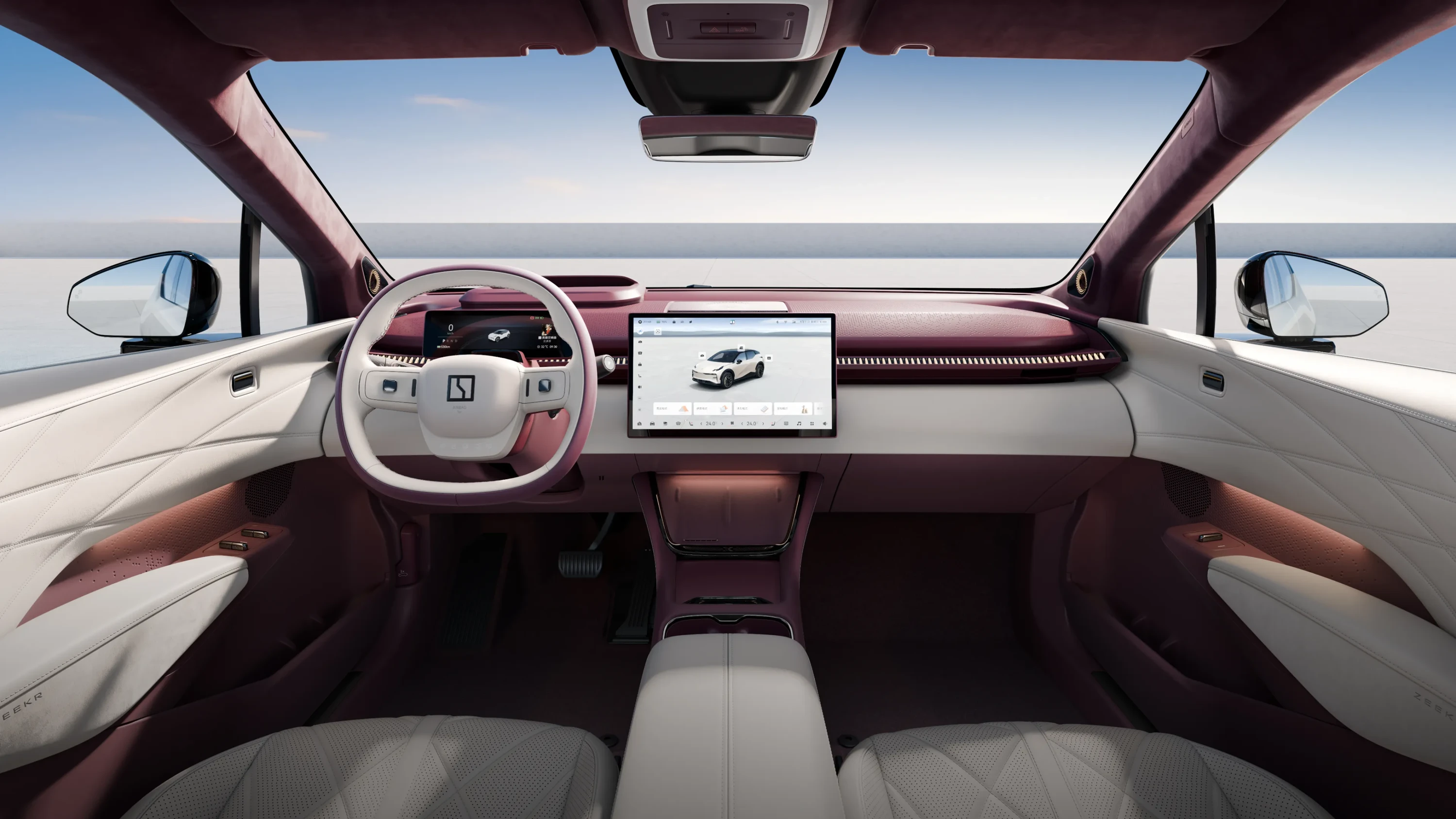Zeekr X AWD interior view
