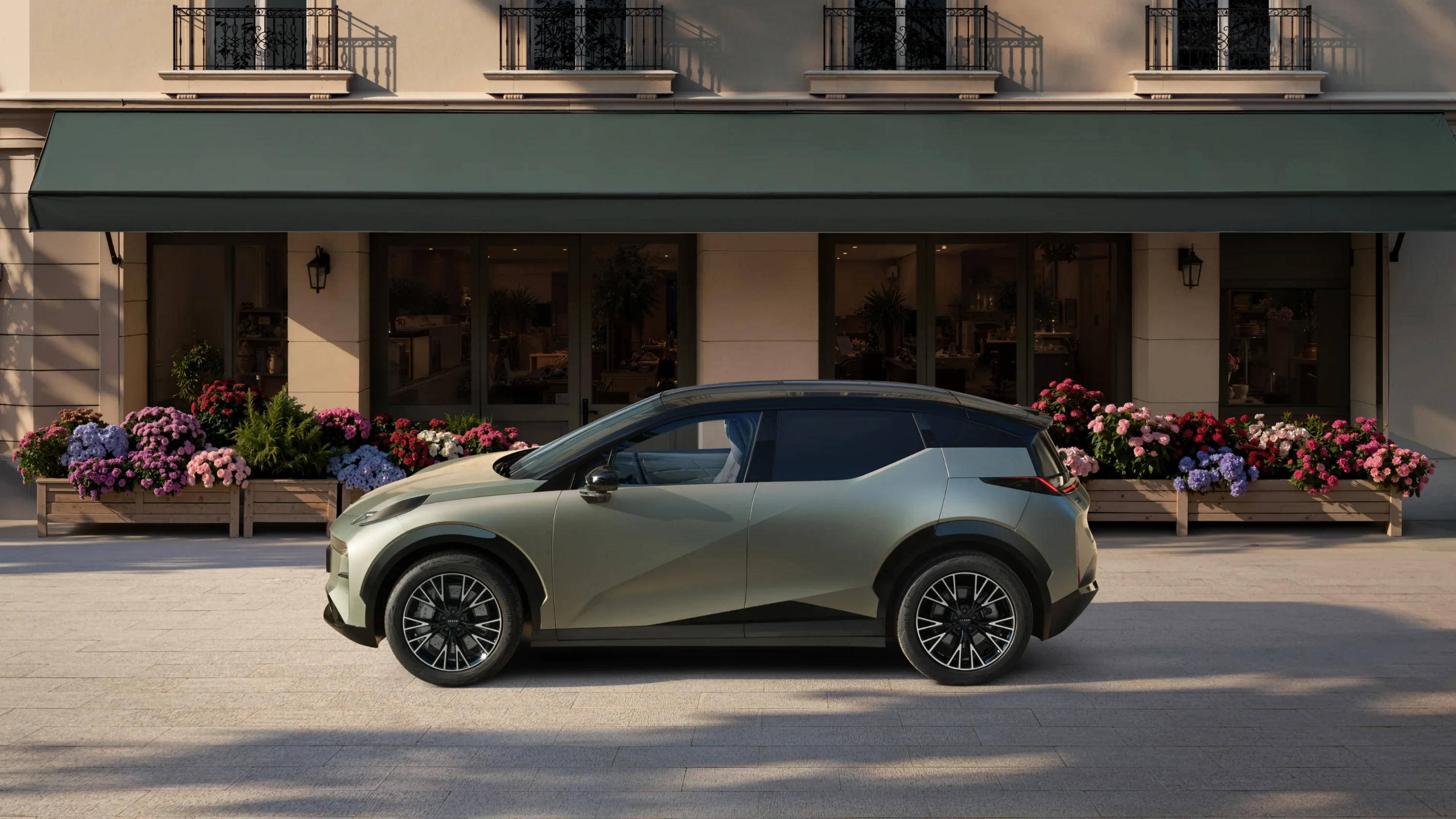 Zeekr X AWD exterior view