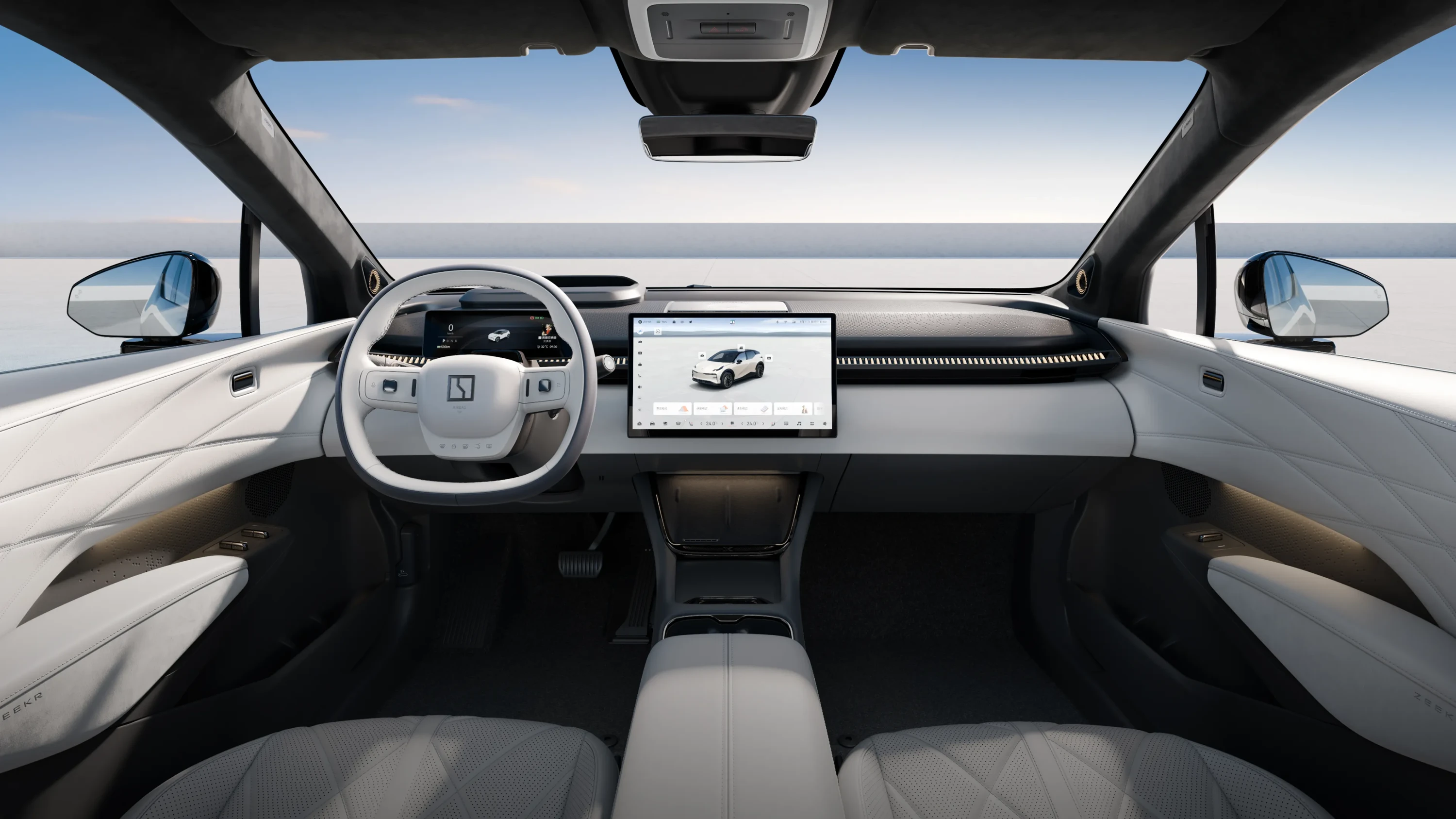 Zeekr X AWD interior view