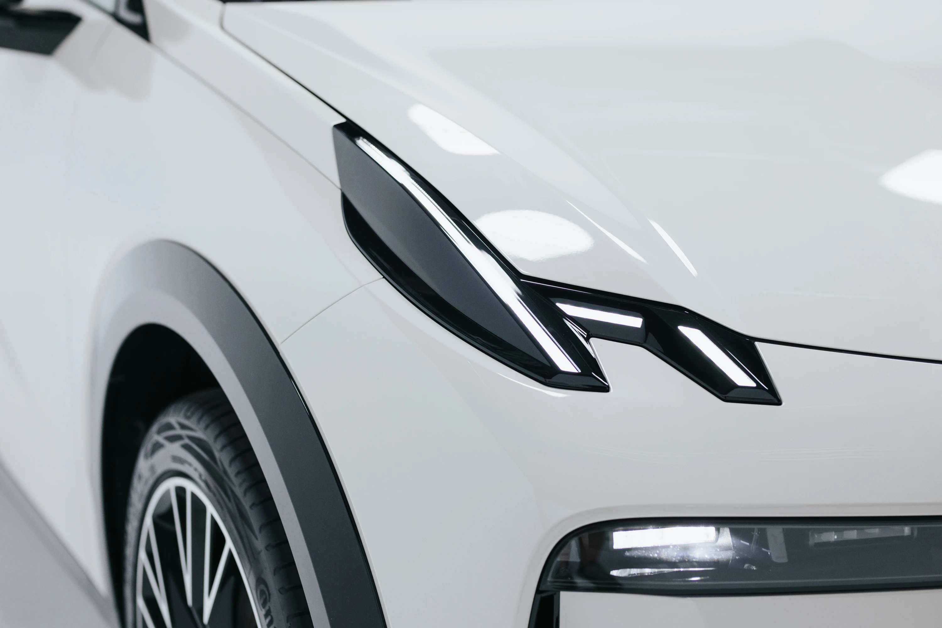 Zeekr X Long Range RWD headlights view